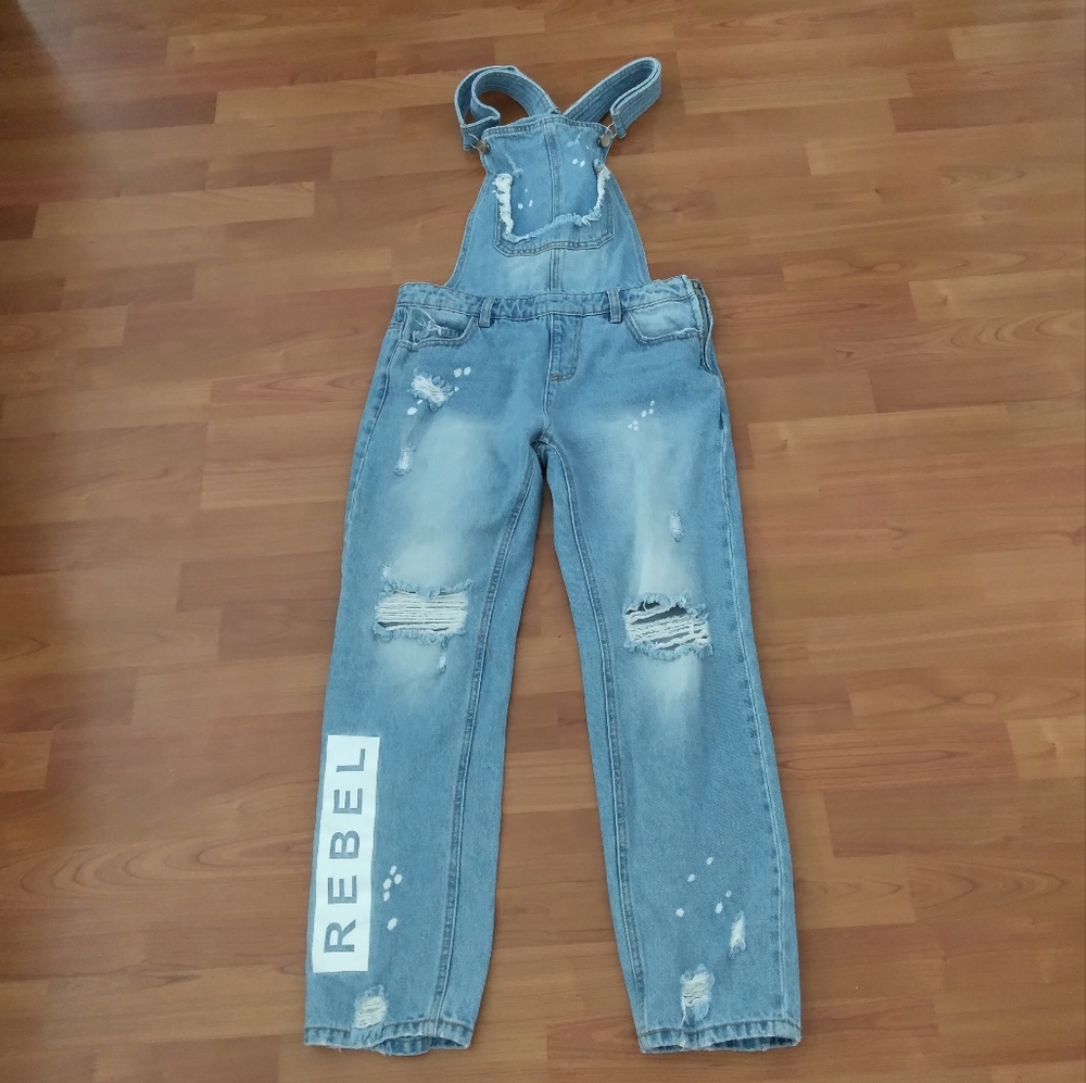 Stradivarius Denim Overalls